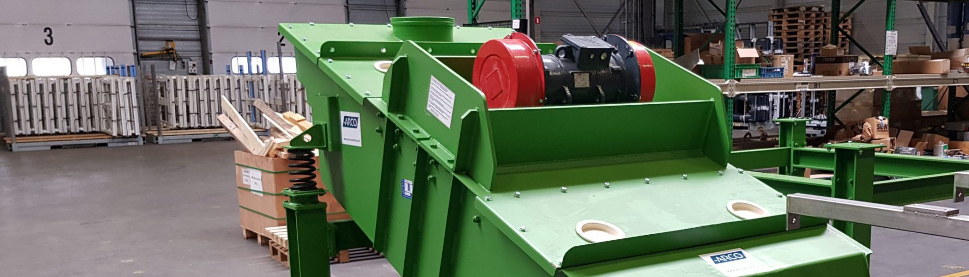Schud en trilzeef ARCO-Solutions.