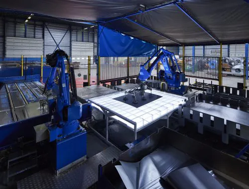 Industriële robot metaal