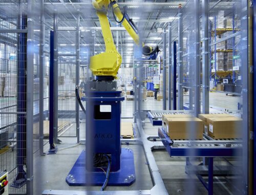 packing robots developed by arco