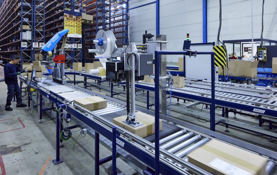 Automatische inpaklijn