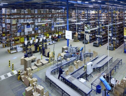 Automatische inpaklijn