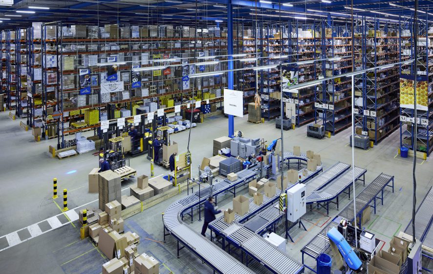 Automatische inpaklijn