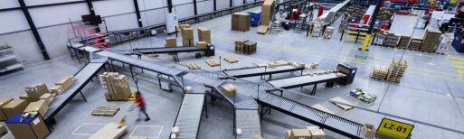 inbound en outbound transport conveyors