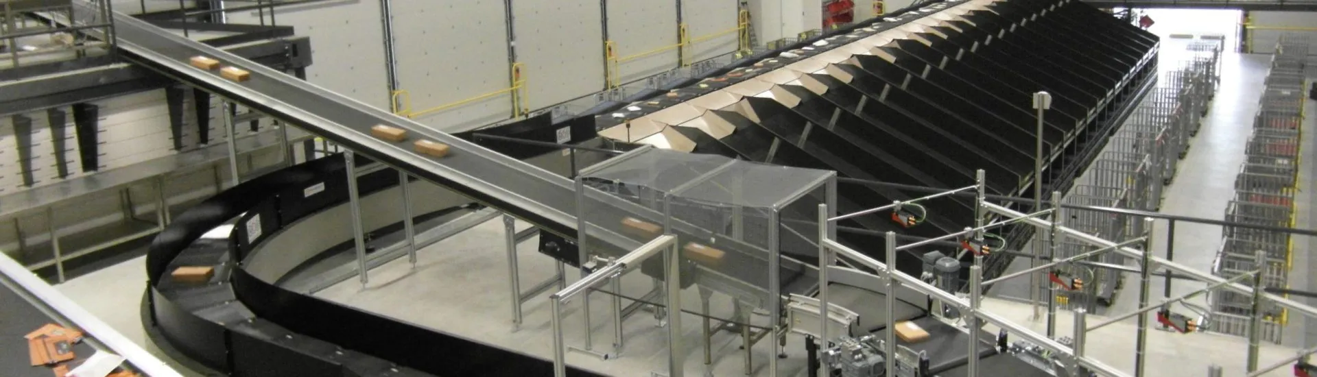 crossbelt sorter logistieke optimalisatie