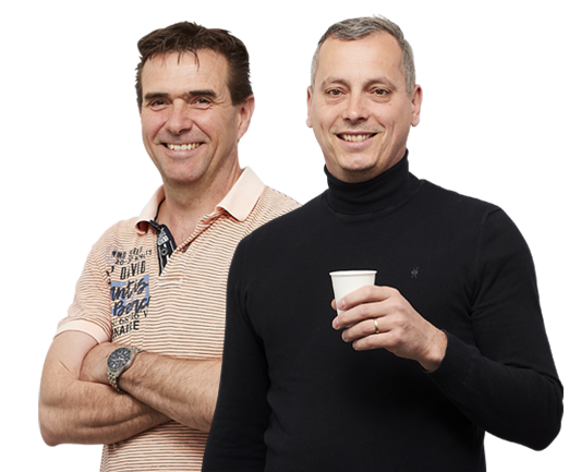 Paul en Eric