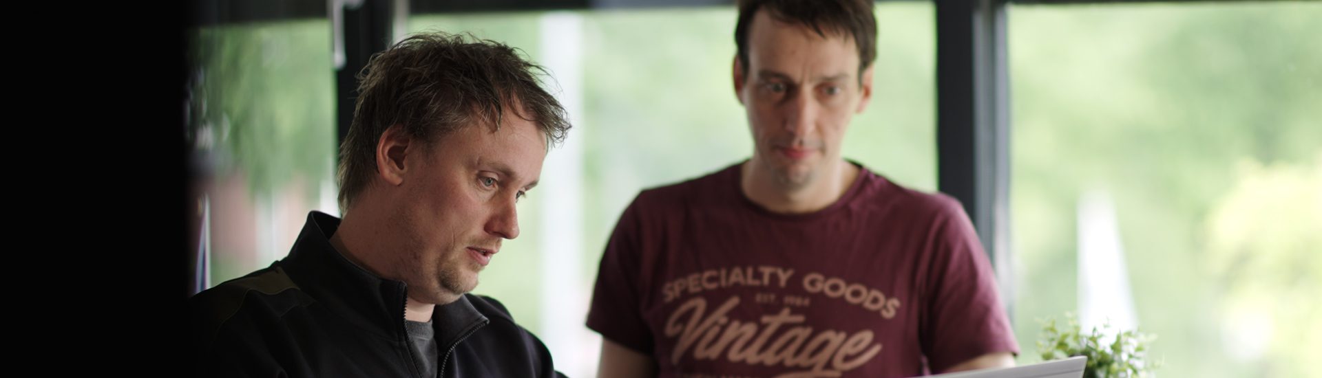 Software engineers aan het werk