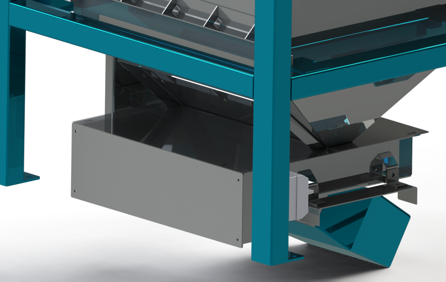 Trechter loss in weight feeder.