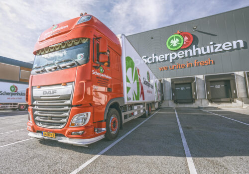 Vrachtwagen Scherpenhuizen