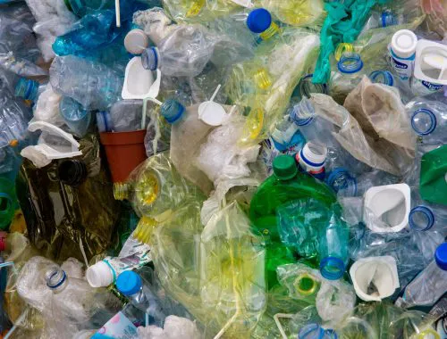 Plastic afval
